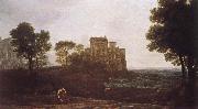 Claude Lorrain Landscape with Psyche outside the Palace of Cupid oil